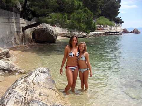 Croatia, Makarska riviera, Brela, Podrace beach