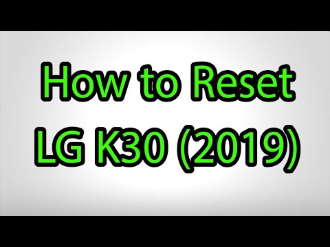 How to Hard Reset LG K30 2019 - Pattern Unlock