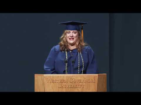 WGU 2023 New Orleans Master's Commencement - Graduate Speaker Lyndie Eubanks