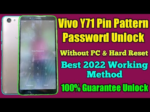Vivo Y71 Lock kaise Tode ! Vivo Y71 Pin Pattern Password Unlock Without PC & Hard Reset 2022 👍⚡👍