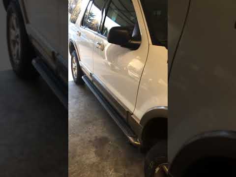 Ford Explorer front lower control arm bushing replacement