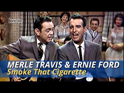 Smoke That Cigarette | Merle Travis with Tennessee Ernie Ford | The Ford Show - 11-17-60