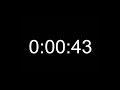 43 Seconds Timer