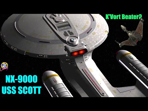NX-9000 A Ship For SCOTTY - Will it beat a Klingon K'Vort? - Star Trek Ship Battles - Bridge Command