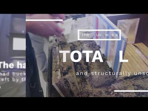 Model House Destroyed by Termites