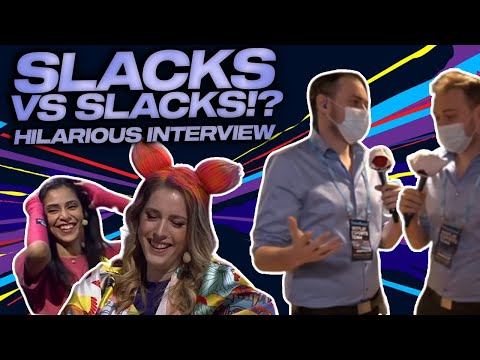 Slacks perfectly roleplays a typical interview with a Dota 2 pro player [Funny Self-Interview]