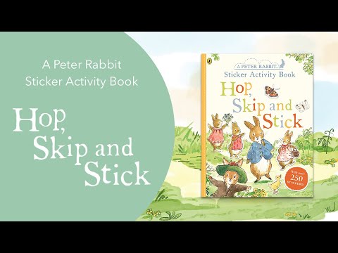 Книга A Peter Rabbit Sticker Activity Book: Hop, Skip and Stick video 1