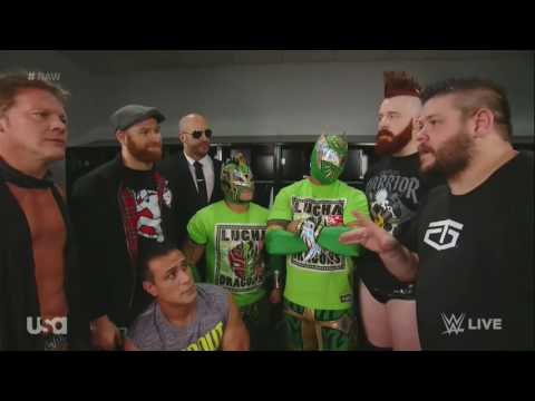 WWE RAW Multinational Team Locker Room Video HILARIUS