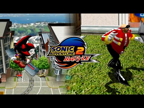 Sonic Adventure 2 Battle: Everyone In City Escape
