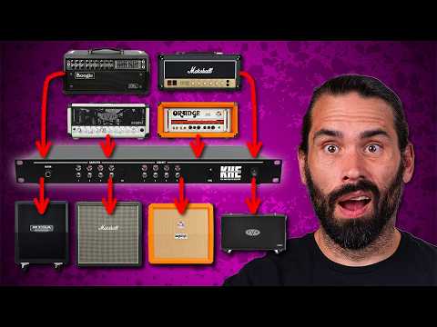Switch Between MULTIPLE Amps and Cabs FAST & SAFE! - KHE Audio Electronics