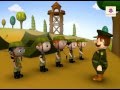 Five Little Soldiers 3D English Nursery Rhyme For Children Periwinkle Rhyme 18