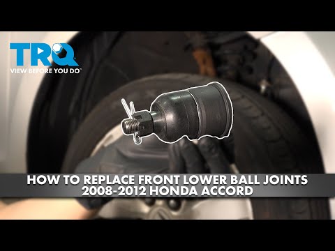 How to Replace Front Lower Ball Joints 2008-2012 Honda Accord
