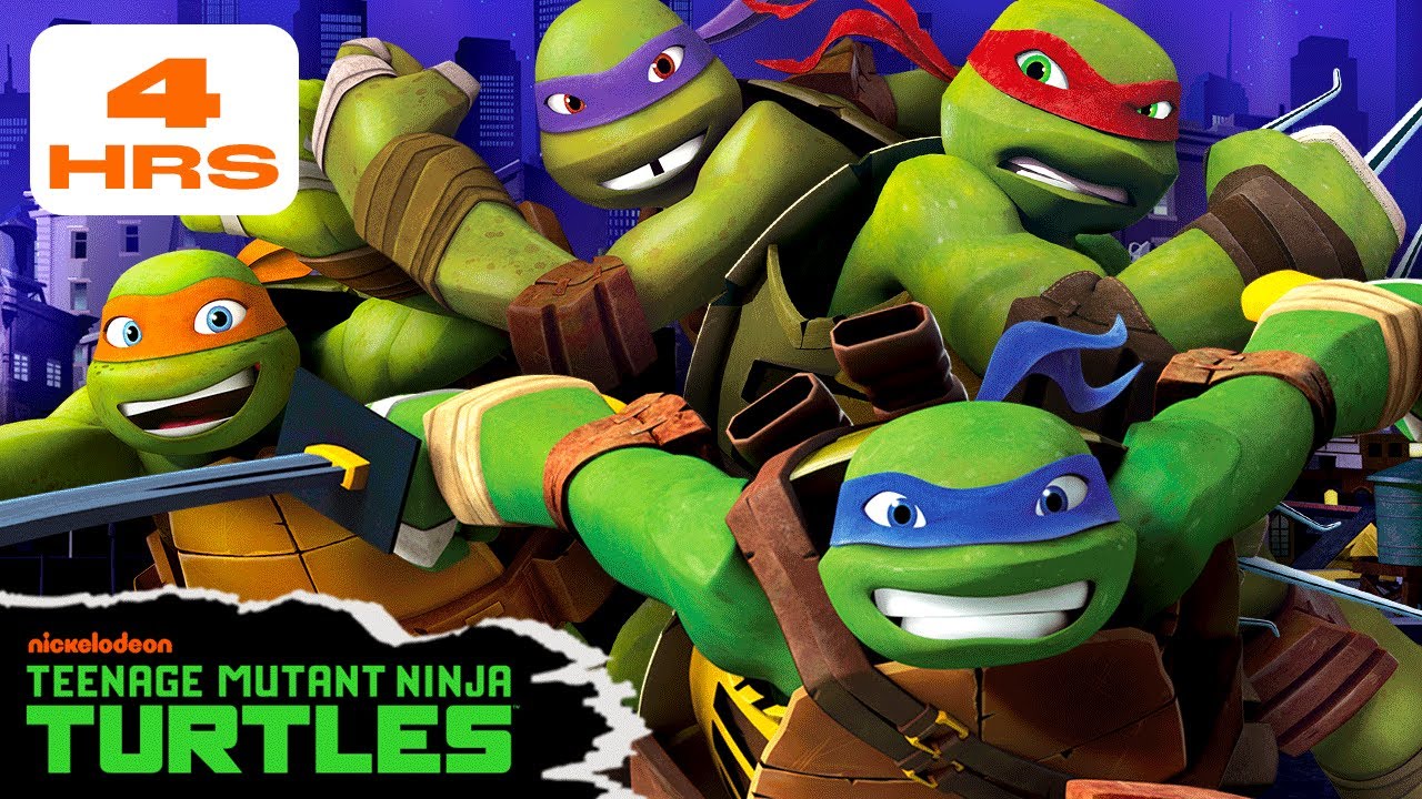 4+ Hour MARATHON of Ninja Turtles BEST Battles from Seasons 1, 2 & 3! | Teenage Mutant Ninja Turtles