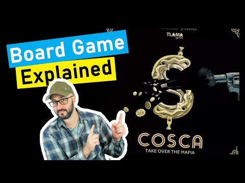 Is COSCA Take Over the Mafia for you? A Quick Overview! Watch the full video here ? https://youtu.be/J9rrMiuFON4 Concise board game previews to help you get to know each game and decide which are right for you!! ?Join My Ko-Fi at https://ko-fi.com/shelf