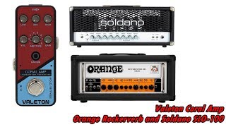 Video thumbnail for Valeton Coral Amp ORANGE SOLDANO playthrough by RobzFreakGuitar