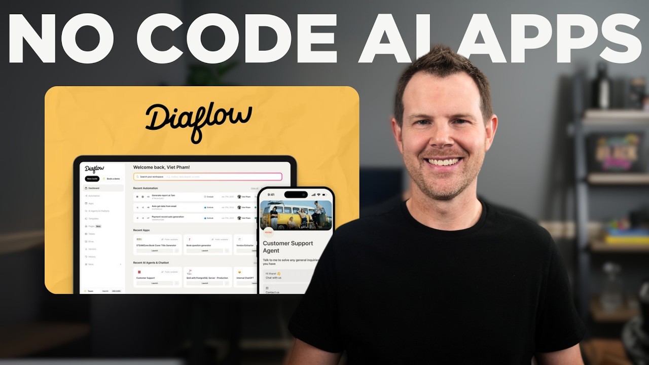 Go Beyond ChatGPT: Diaflow AI App Builder LTD