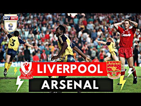 liverpool vs Arsenal 0-2 All Goals & Highlights ( 1989 Title Decider First division )