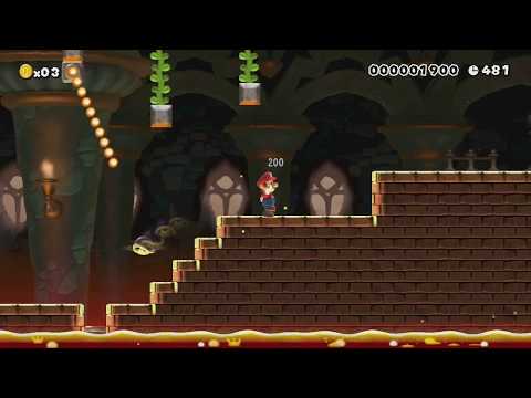 Lethal Lava Land N64 [FANMADE] by Daniel - Super Mario Maker - No Commentary 1bn