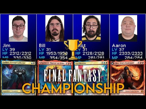 FINAL FANTASY BREWS CHAMPIONSHIP | Golbez VS Gilgamesh VS Vivi VS Clive