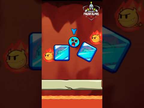 Hot vs Cold! 🔥🧊 Can Red & Blue Ball Survive Together?