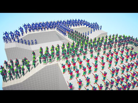 MILITARY TEAM 100x 🪖 vs 👑 100x EVERY TEAM BATTLE / Totally Accurate Battle Simulator ( TABS )