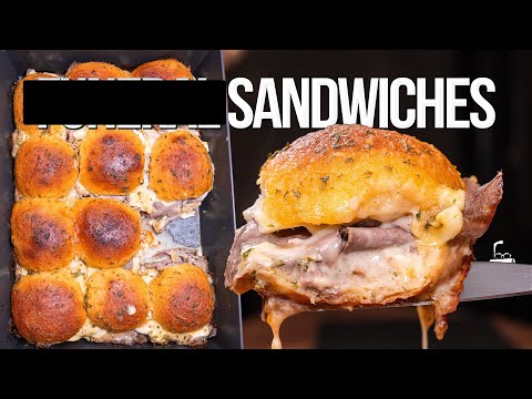 THE BEST SANDWICHES YOU COULD EVER MAKE WHEN COOKING FOR A BIG GROUP... | SAM THE COOKING GUY