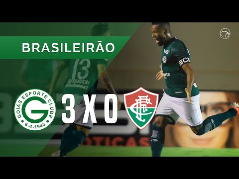 GOIÁS 3 X 0 FLUMINENSE - GOLS - 22/09 - CAMPEONATO BRASILEIRO 2019