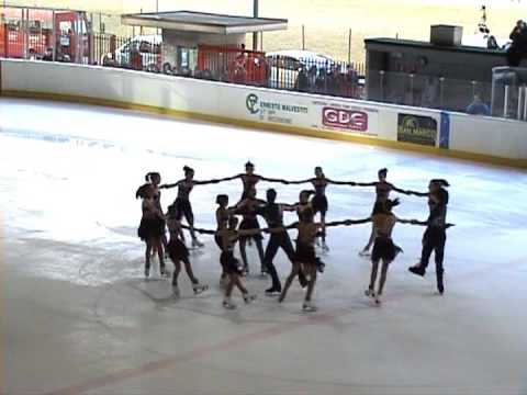 Ice On Fire Novice 2008-2009 - 2.a Gara Nazionale di Pattinaggio Sincronizzato sul Ghiaccio