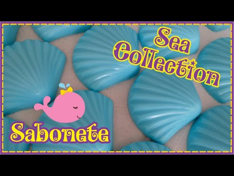 Conchas de Sabonete para Lembrancinha