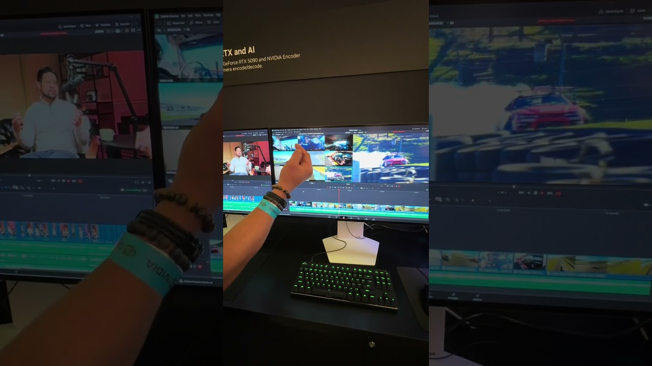 Editing on the new Nvidia GPUs is going to be wild!