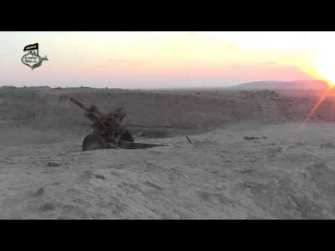 استهداف رتل لقوات النظام يحاول التقدم باتجاه بلدة خناصر بواسطة مدفع 122 من قبل كتائب مجاهدي ابن تيمية