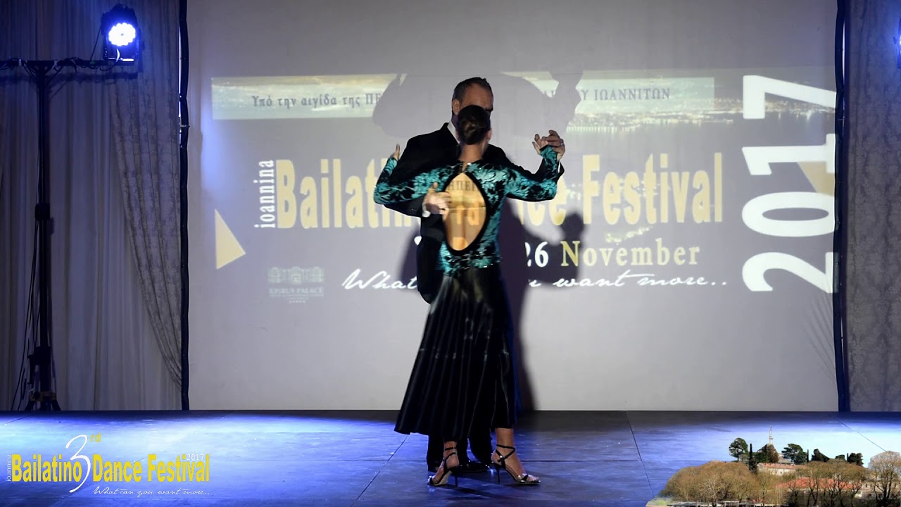 3rd Bailatino Dance Festival Ioannina La Bordona - Xristos Bakopoulos & Mary Ziloti Tango Show