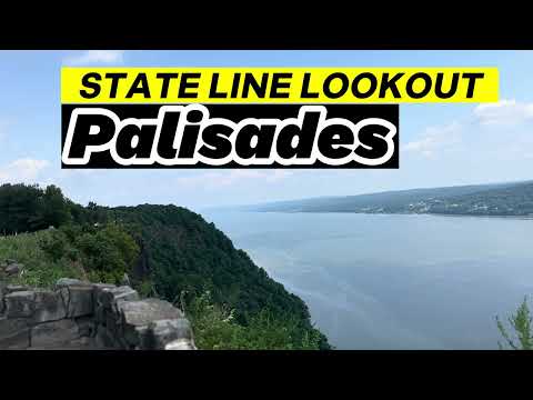 Palisades Interstate Park Tour 2024 [4K] | Scenic New Jersey Overlooks & Trails