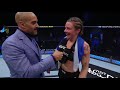 UFC 257: Joanne Calderwood Octagon Interview