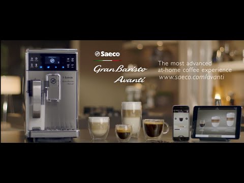 Saeco Avanti espresso machine Video