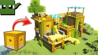 How to Transform Minecraft Village House into a Starter Survival Base