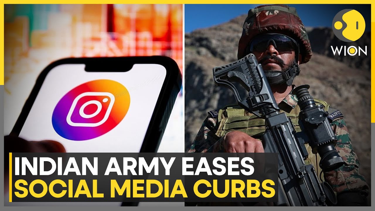 Indian Army Eases Social Media Curbs, Allows View-Only Access | WION