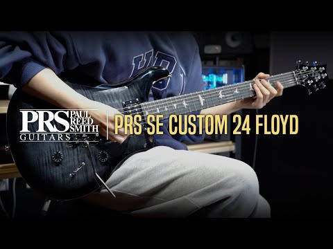 Электрогитара PRS SE CUSTOM 24 FLOYD (CHARCOAL BURST) 2023 - фото 2 - id-p2013301325