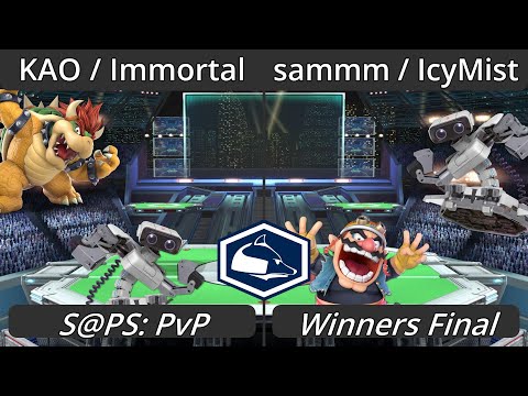 S@PS: PvP Ultimate Doubles - KAO and Immortal vs sammm and IcyMist Winners Final