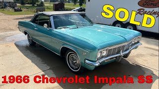 Video Thumbnail for 1966 Chevrolet Impala SS