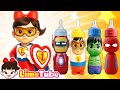Superhero JuicePowers Fun Pretend Play For Kids Nursery Rhymes LimeTube Melody