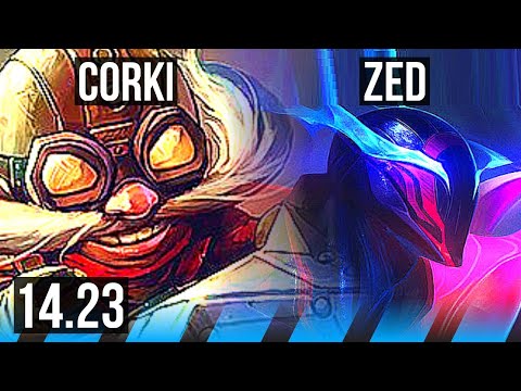 CORKI vs ZED (MID) | KR Master | 14.23