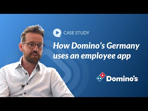 How Domino's Germany uses an employee app