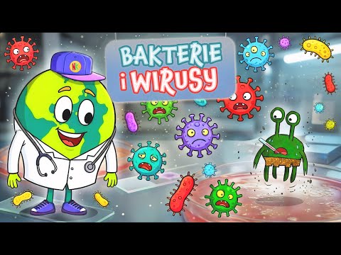 Bakterie i Wirusy – Czym się różnią? Biologia w pigułce dla Dzieci | Naukowa Karuzela