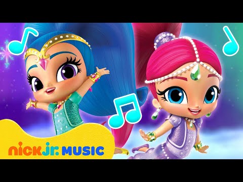Shimmer and Shine Extended Theme Song! ✨ Preschool Songs | Nick Jr. Music