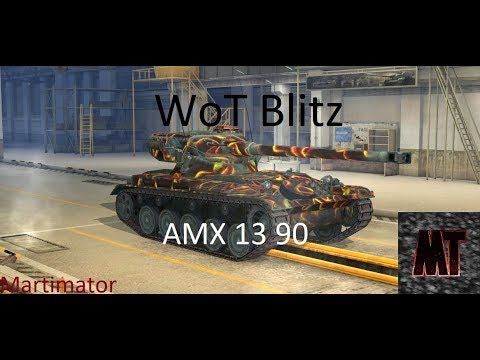 AMX 13 90 Gameplay | WoT Blitz