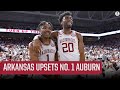 No. 1 Auburn Falls to Unranked Arkansas 80-76 in OT | CBS Sports HQ