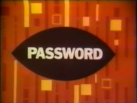 May 22, 1967-Password (Barbara Rush-Noel Harrison) (Last Night Show)