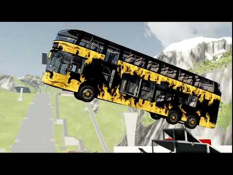 Truck Jumps Pool Diving Ramp - BeamNG.drive | BeamngCrash