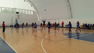 EUROPEO CONTRA INSTITUTO CARLOS PEREYRA EN SEMIFINALES DE VOLLEYBALL FEMENIL